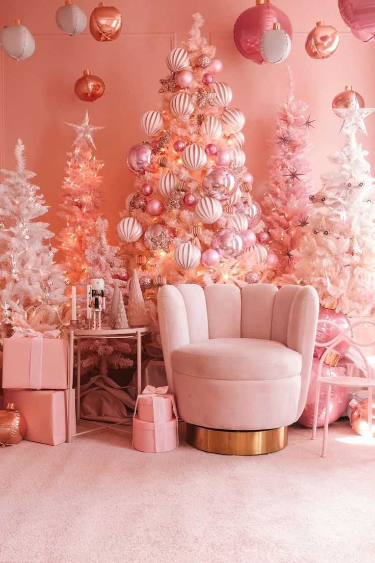 17 fabulous pink Christmas décor ideas