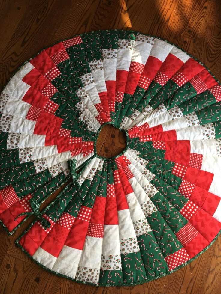 Christmas Tree Skirt with a Twist for Whimsical Christmas Decor Ideas