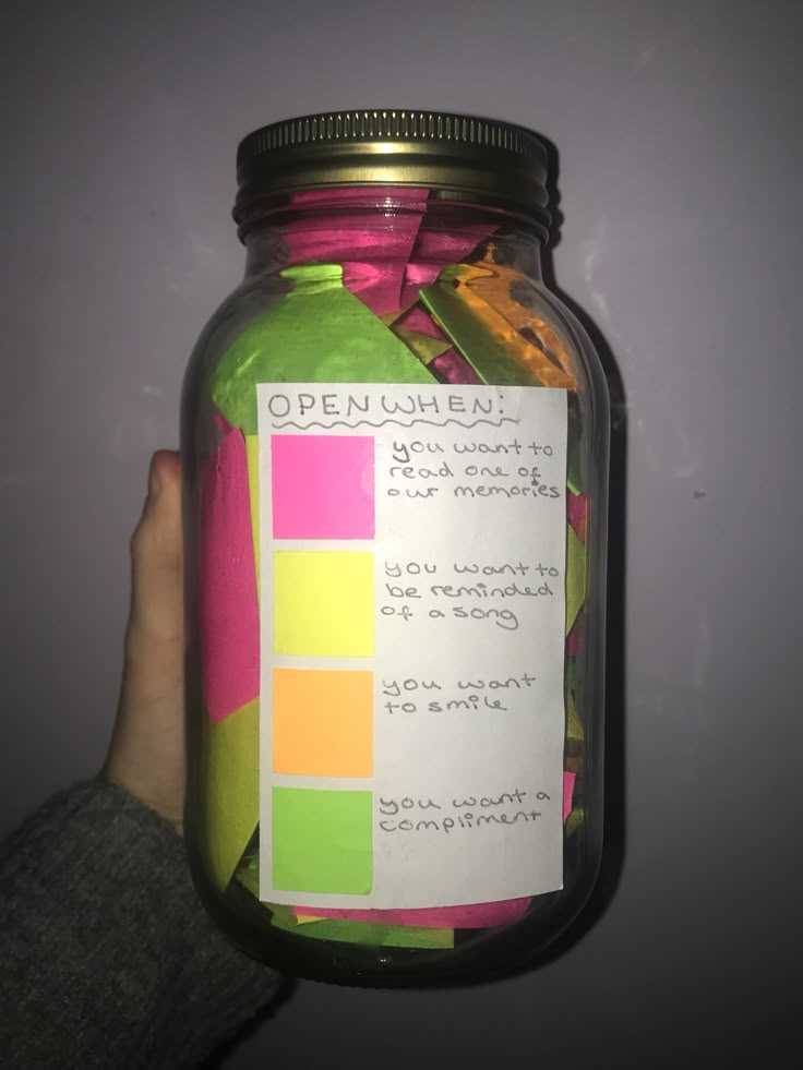 Memory Jar For Thoughtful Christmas Gift Ideas