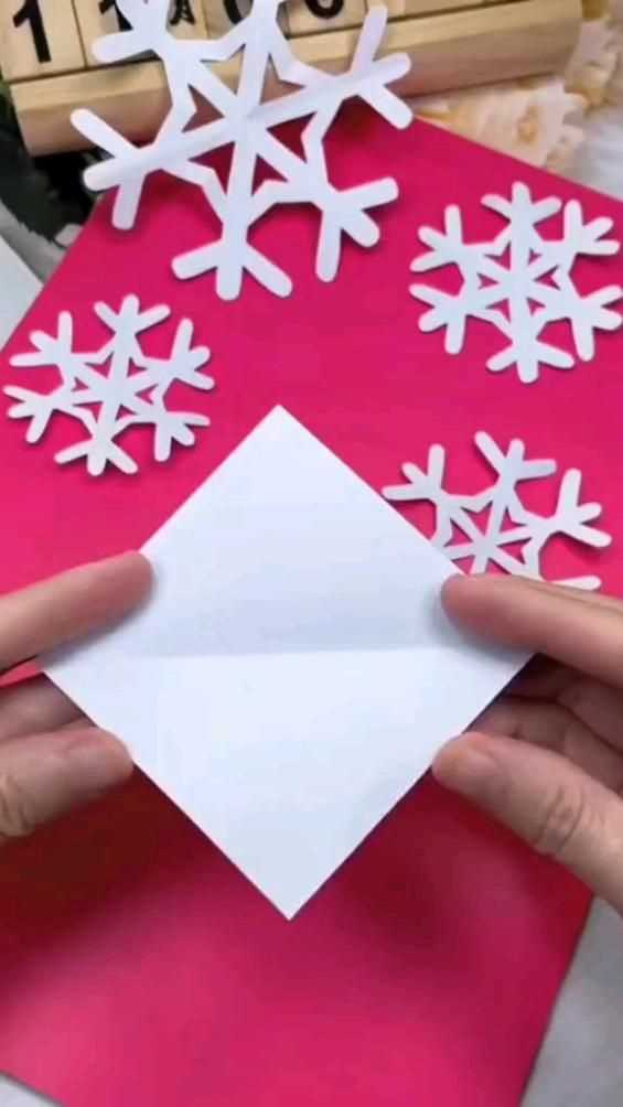 Paper Snowflakes for Whimsical Christmas Decor Ideas