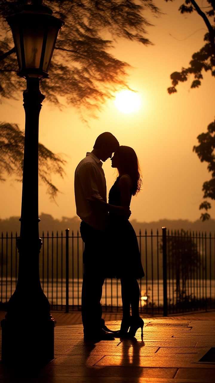 Sunset Romance for Stunning Valentine’s Day Photo Shoot Ideas 