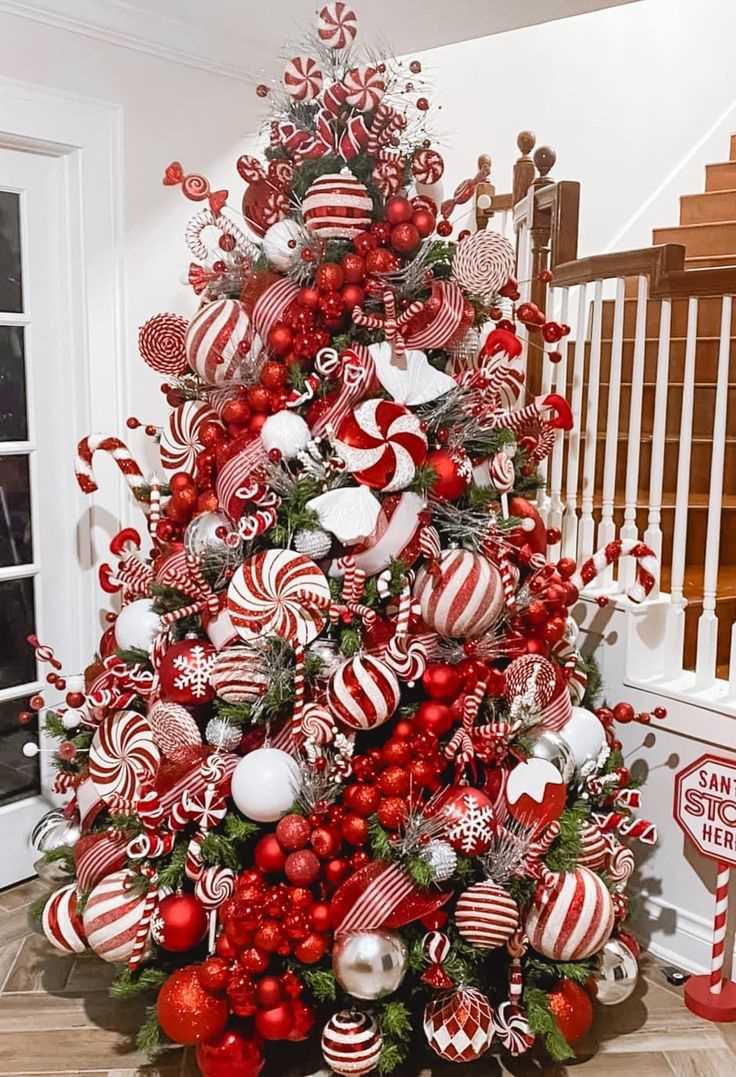 Whimsical Candyland for Beautiful Christmas Tree 