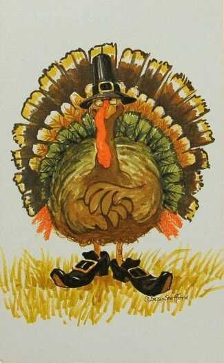 Whimsical Turkeys for Thanksgiving Wallpaper Ideas