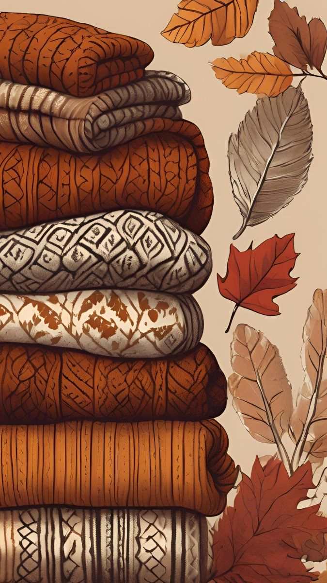 Fabric Wallpaper for DIY Thanksgiving wallpaper ideas