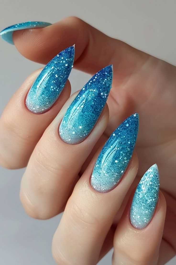 Frozen Icicles for Festive Nail Art Ideas to Spark Joy