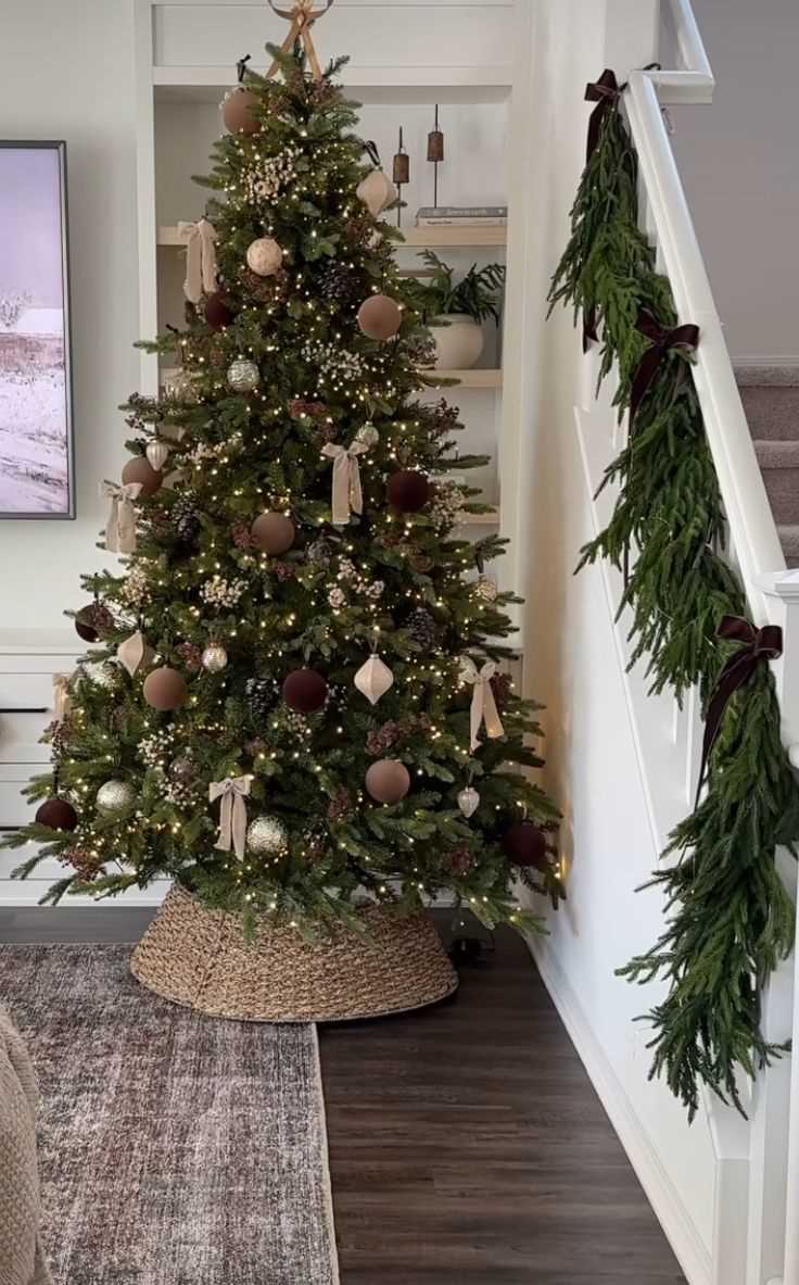 Minimalist Aesthetics for 10 Trendy Christmas Tree Decor Ideas 