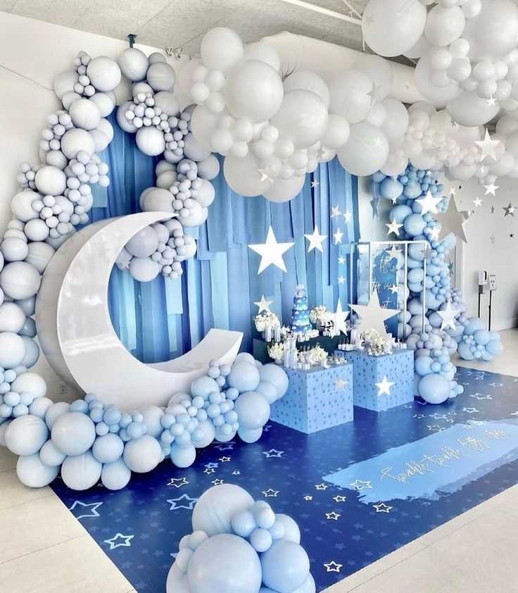 Moon and Stars for Creative Themes for an Unforgettable Baby Shower