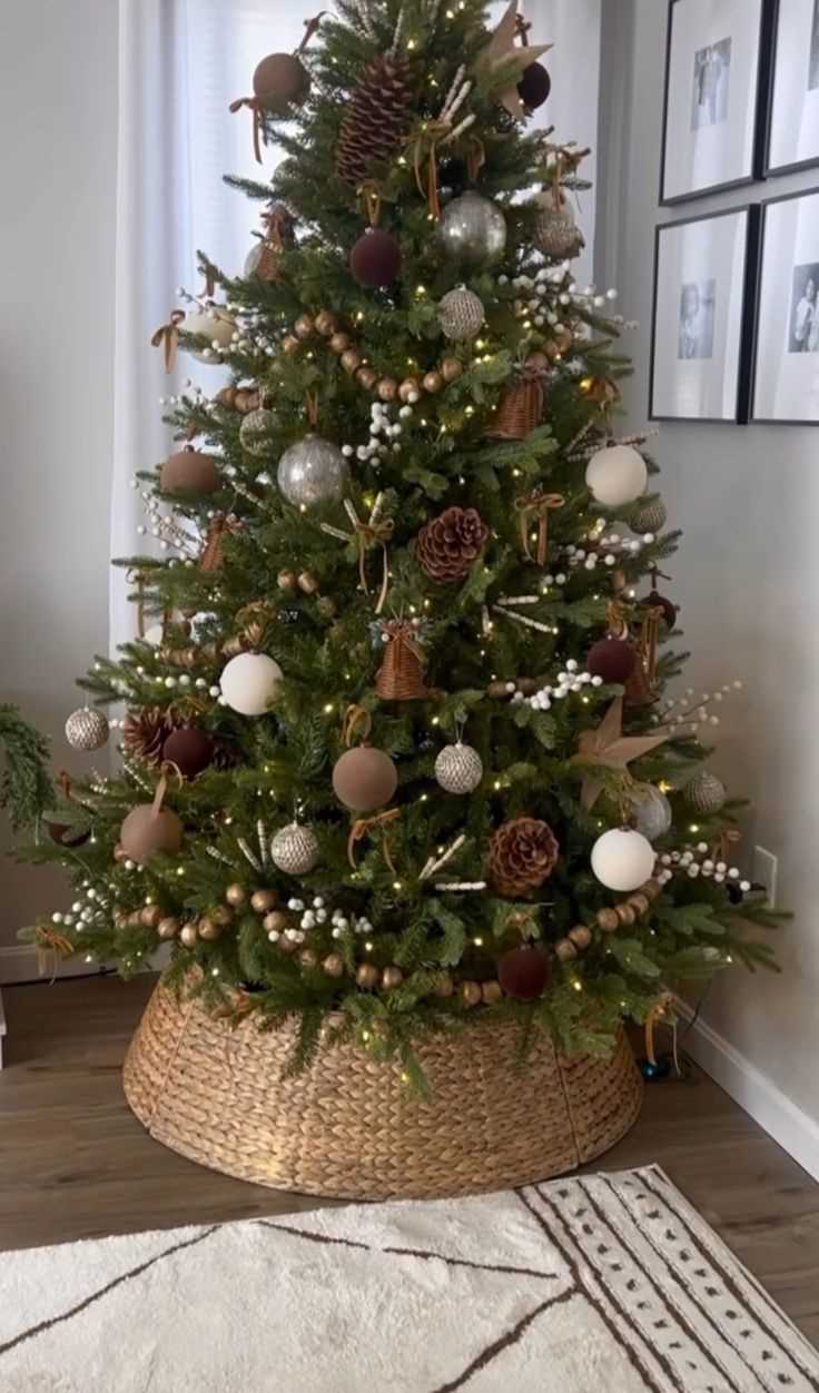 Nature-Inspired Decor for 10 Trendy Christmas Tree Decor Ideas 