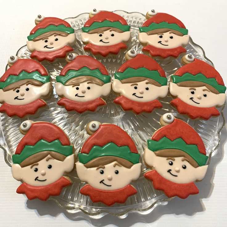 Elf-Themed Cookies for 10 Elf-Inspired Holiday Crafts and Activities for Kids 