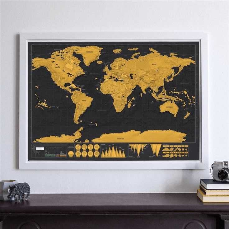 Scratch-Off World Map for 20 Ultimate Guide to Thoughtful Christmas Gifts for Every Personality