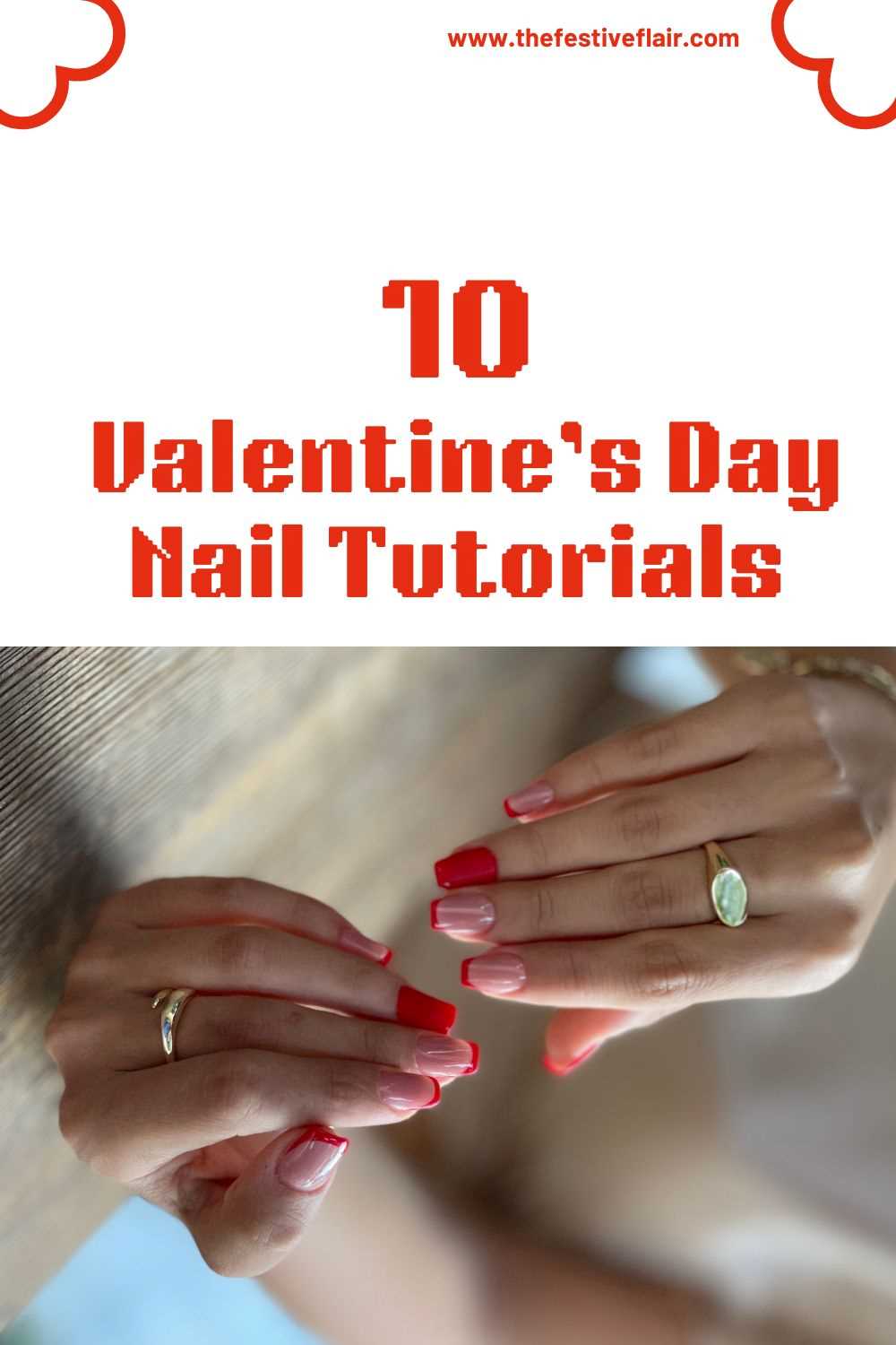 10 Valentine’s Day Nail Tutorials