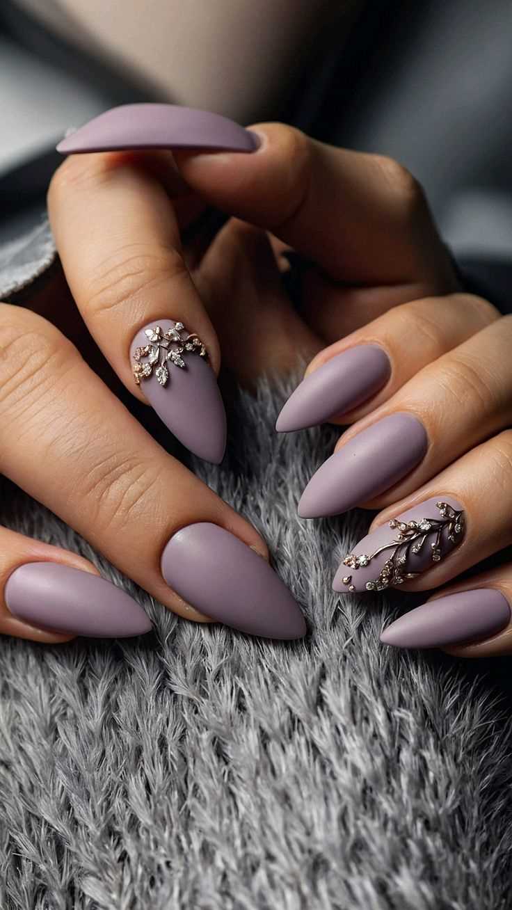 Muted Lavender for 10 Perfect Shades for January