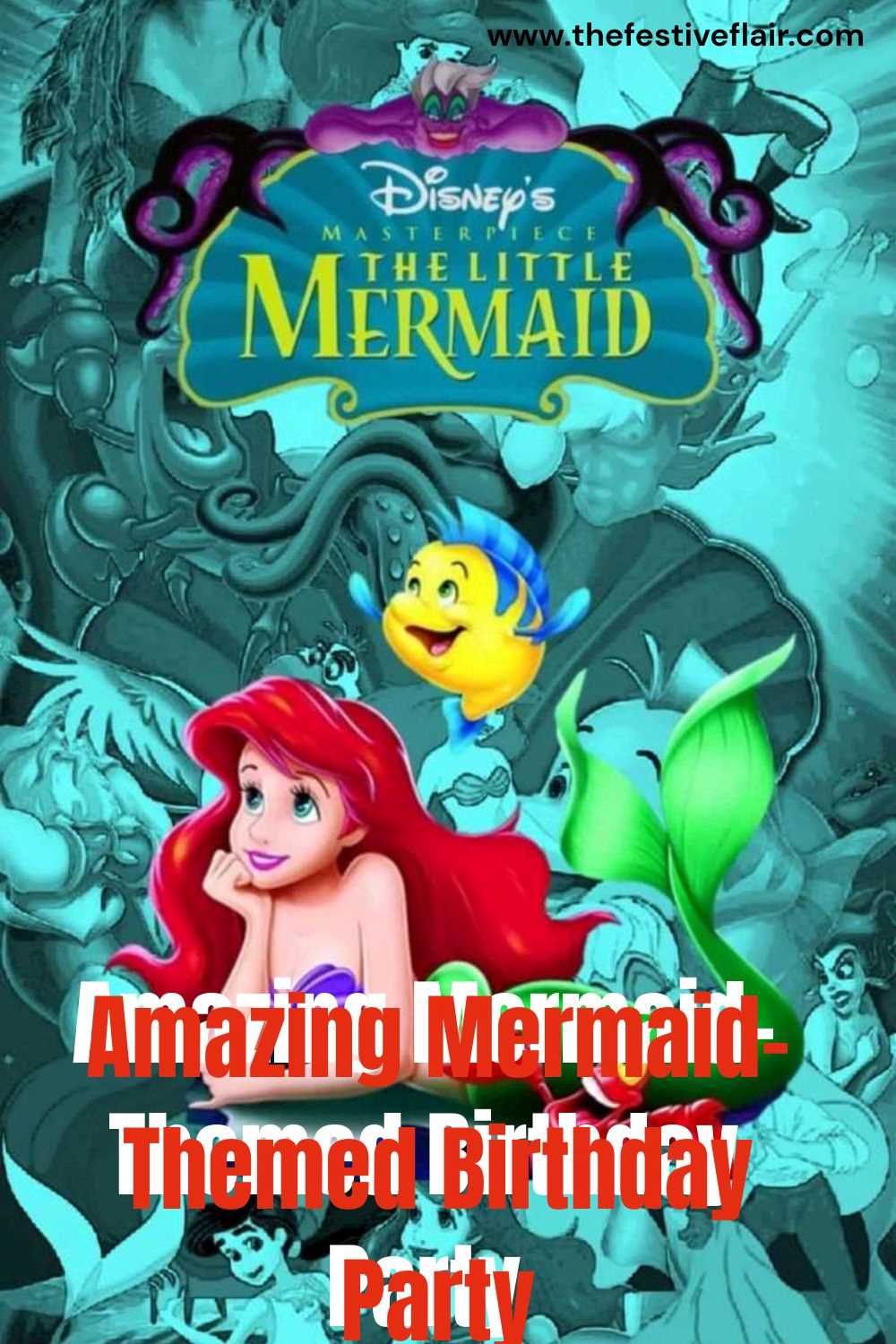 Amazing Mermaid-Themed Birthday Party