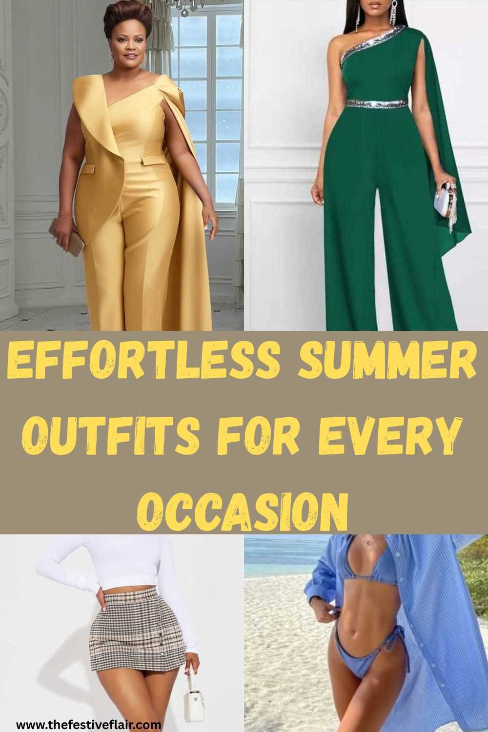 Effortless Summer Outfits for Every Occasion